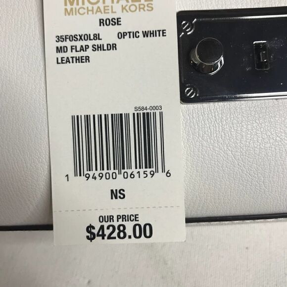 Michael Kors Rose Flap Shoulder NWT - Picture 8 of 9